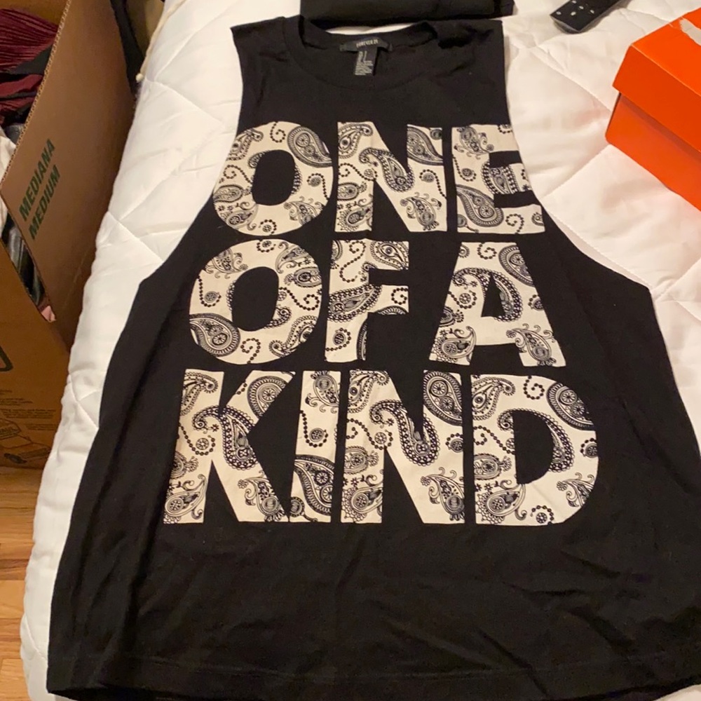 Women's muscle tee - forever 21